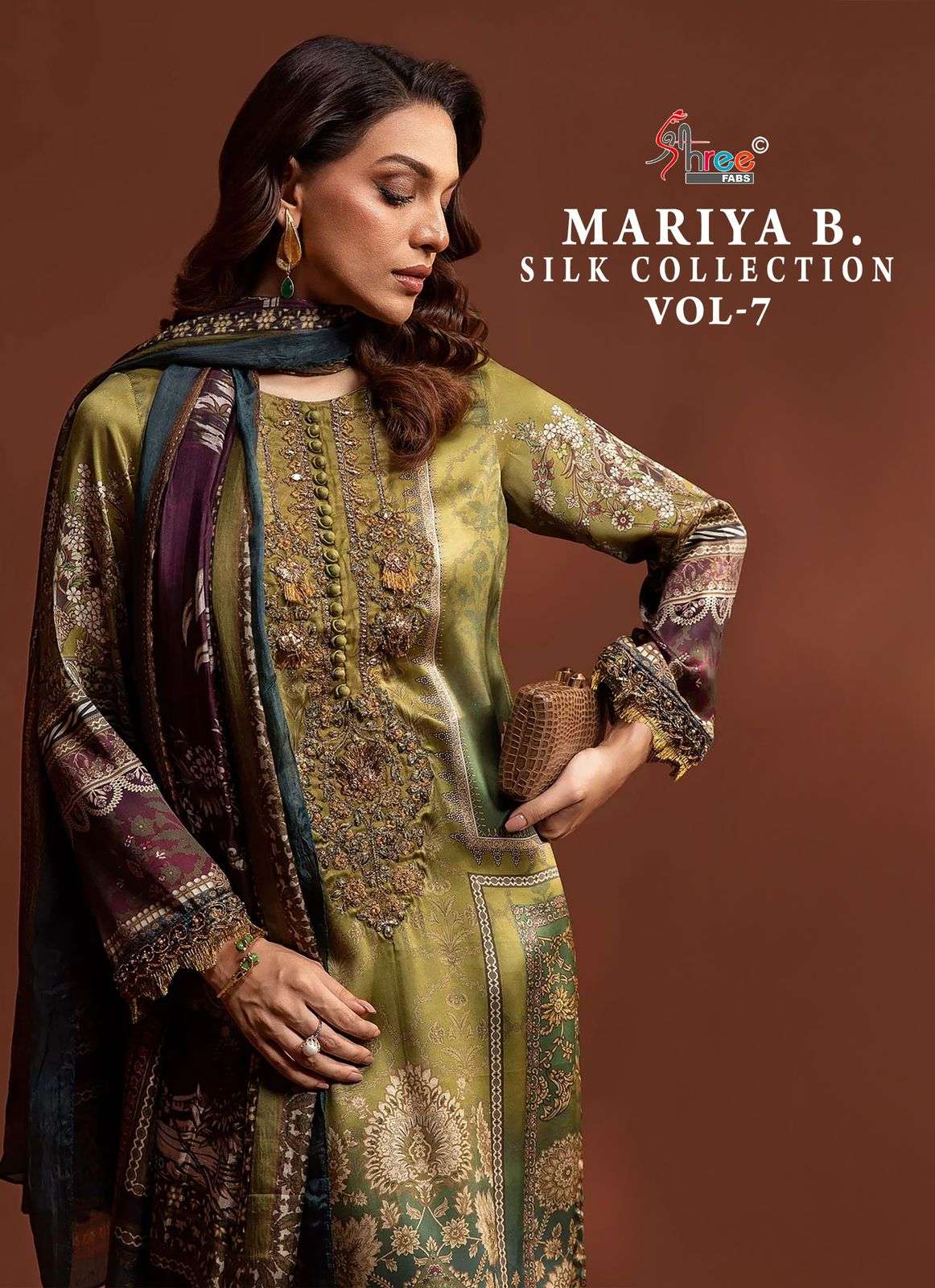 MARIA B SILK COLECTION VOL-07 OPEN PIC by SHREE